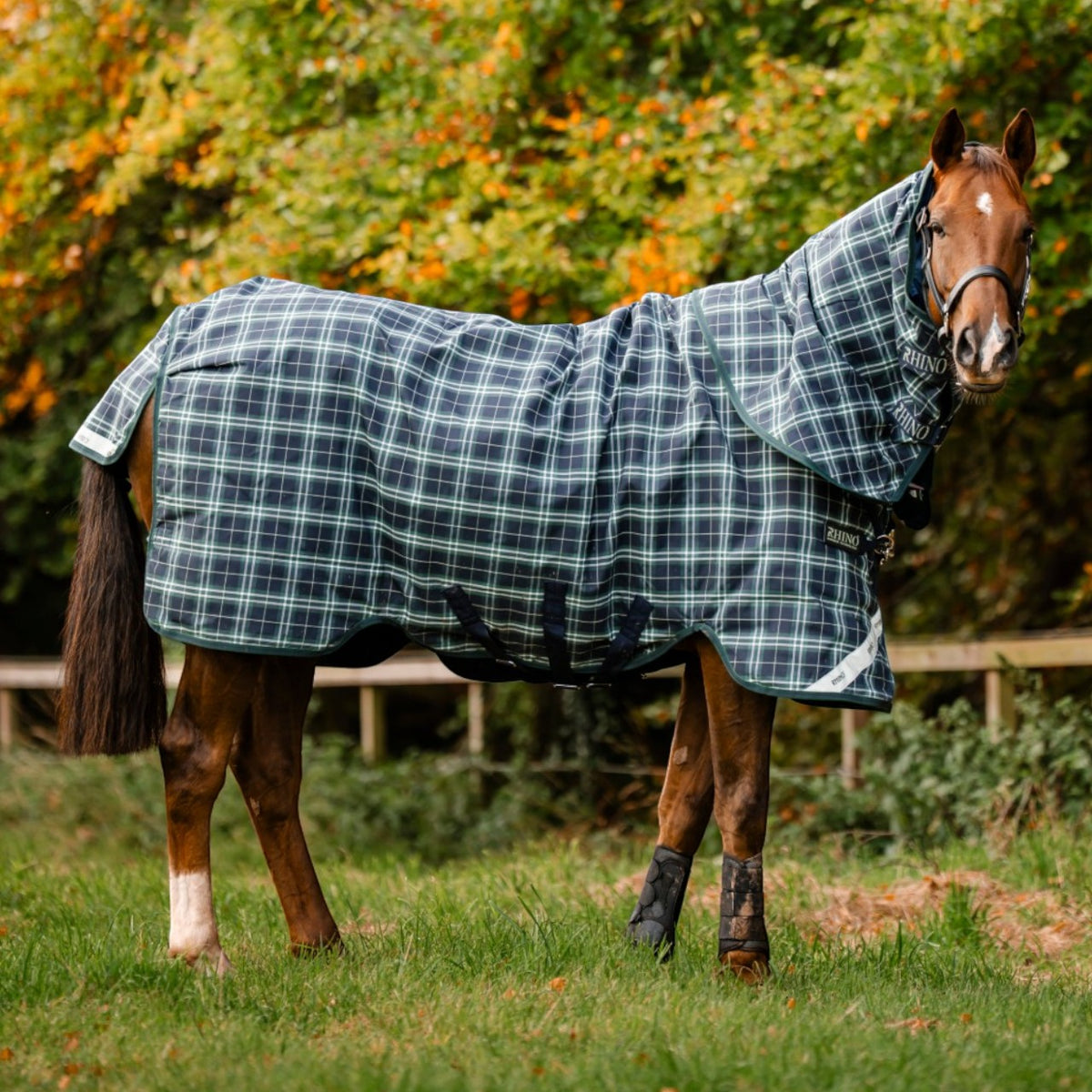 Weidedecken-Halsteil Rhino Turnout Hood 0g Halsteil Pferd