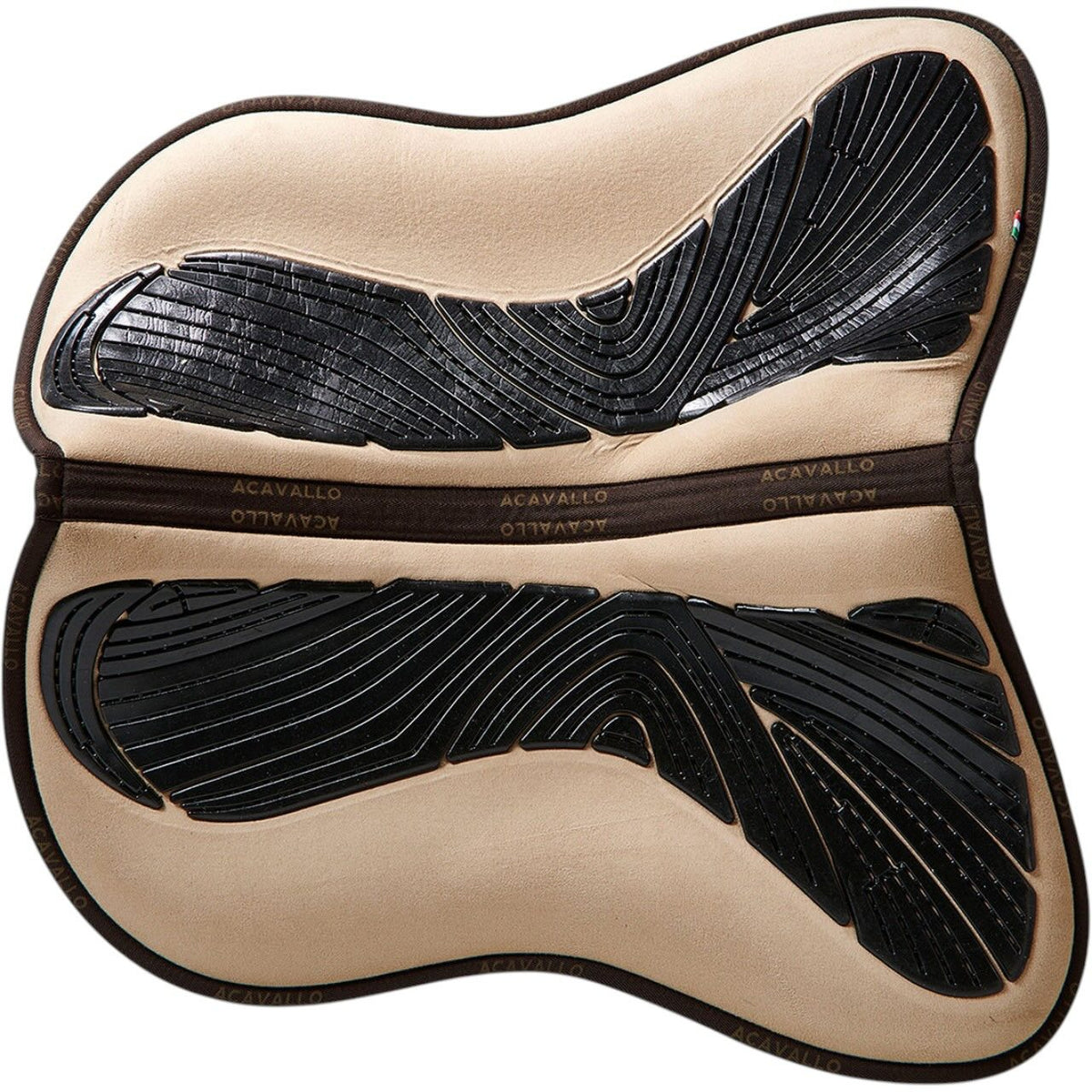 Sattelpad Memory Foam Halfpad Gel-Grip Flach