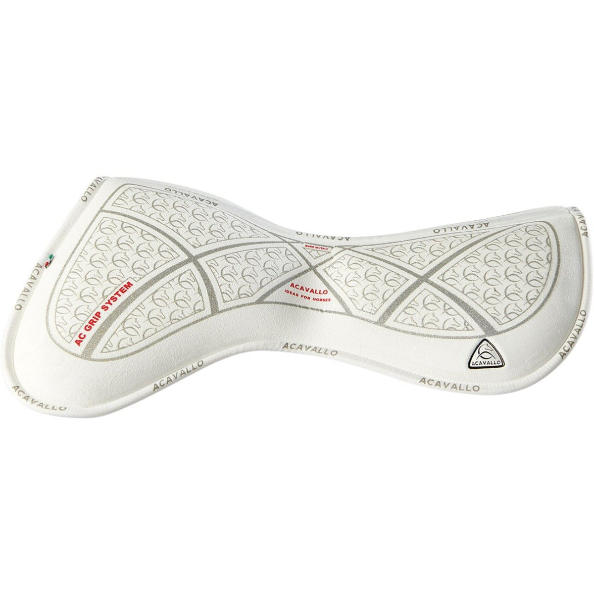 Sattelpad Memory Foam Close Contact AC-Grip Flach