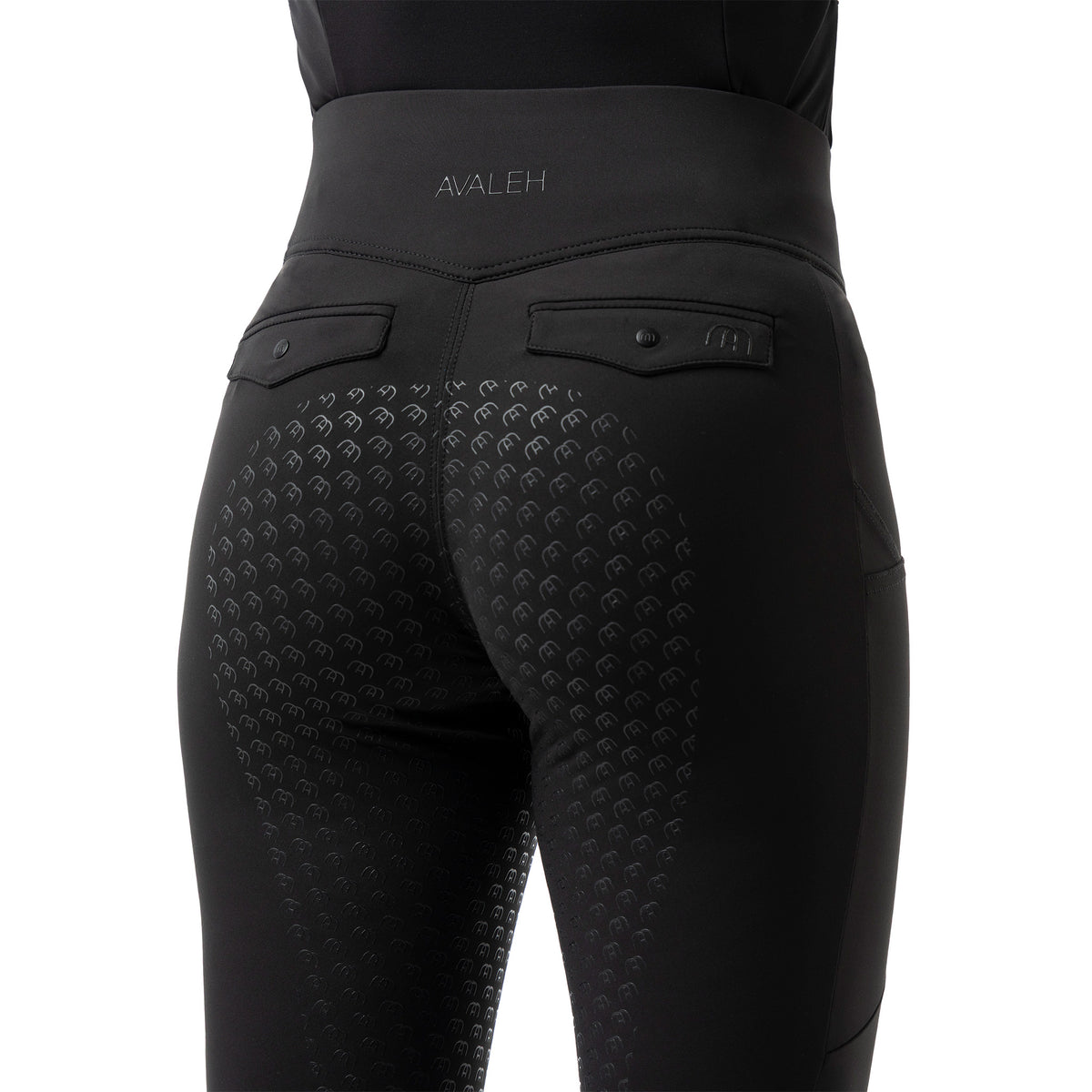 Reitleggings Damen Knee Grip Pro Shape Damenleggings