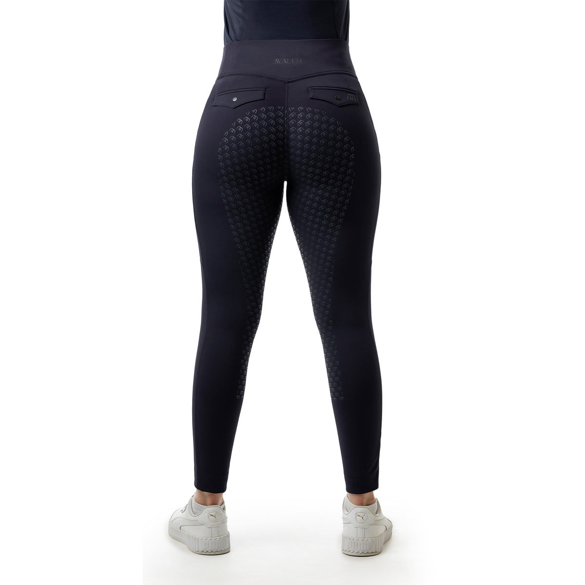 Legginsy jeździeckie damskie Full Grip Pro Shape, legginsy damskie
