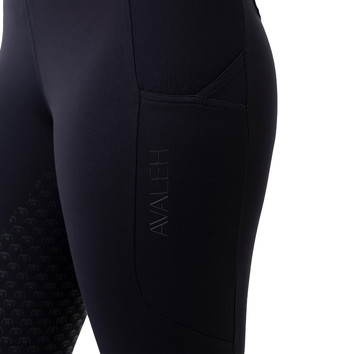 Reitleggings Damen Knee Grip Pro Shape Damenleggings