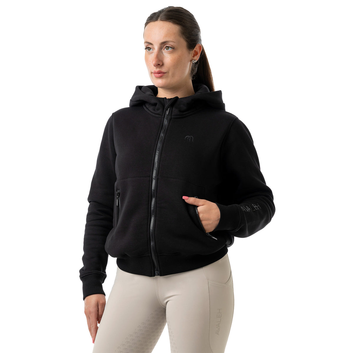 Sweatjacke Damen Signature Zip Hoodie