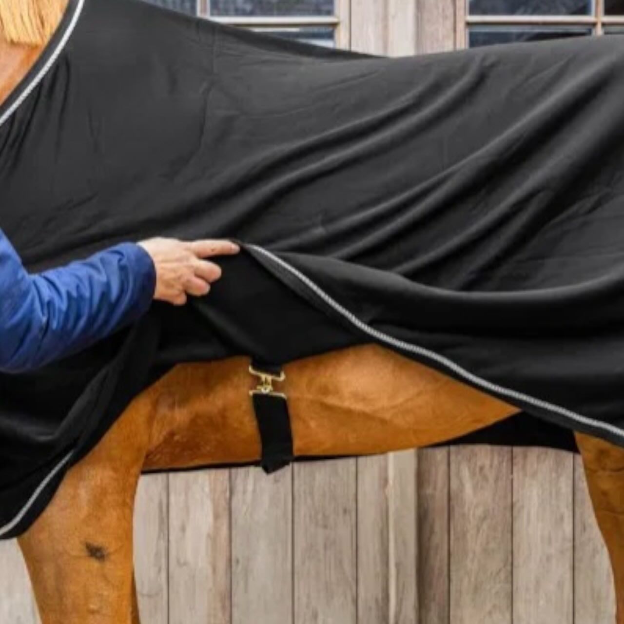 Abschwitzdecke für Siegerehrungen Fleecedecke