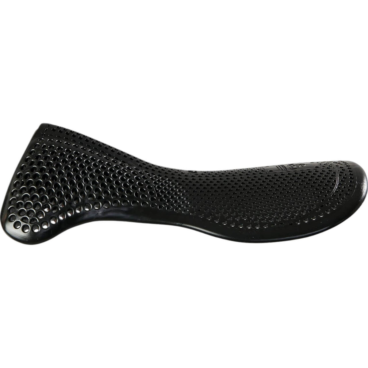 Acavallo Gelpad NS Classic (vorne erhöht) Pad, Schwarz, Produkt allein auf weißem Hintergrund.