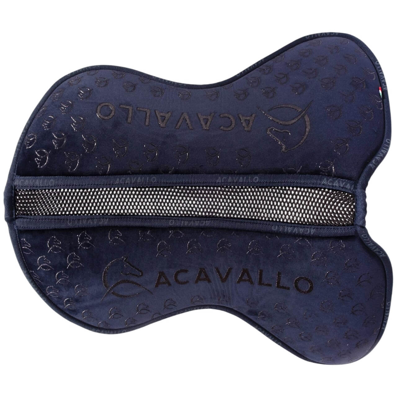 Sattelpad Memory Foam JCCS 3DS Louvre Silicon-Grip Flach