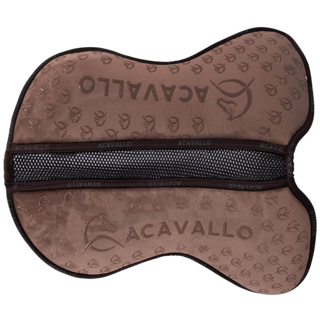 Sattelpad Memory Foam JCCS 3DS Louvre Silicon-Grip Flach