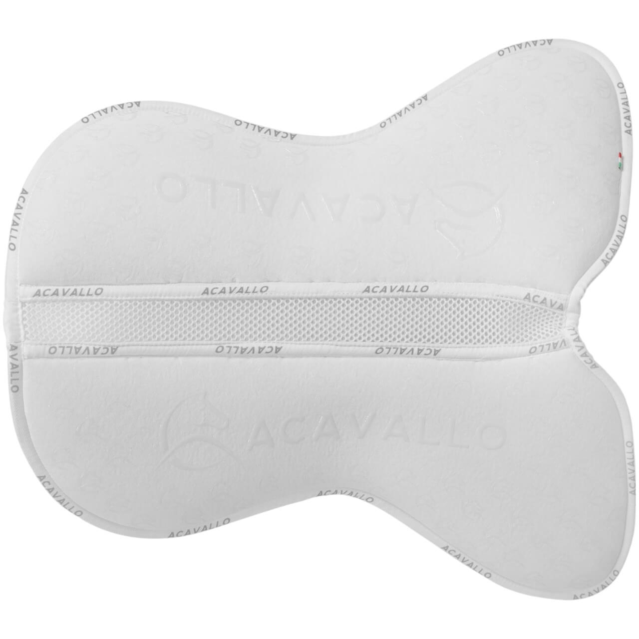 Sattelpad Memory Foam JCCS 3DS Louvre Silicon-Grip Flach