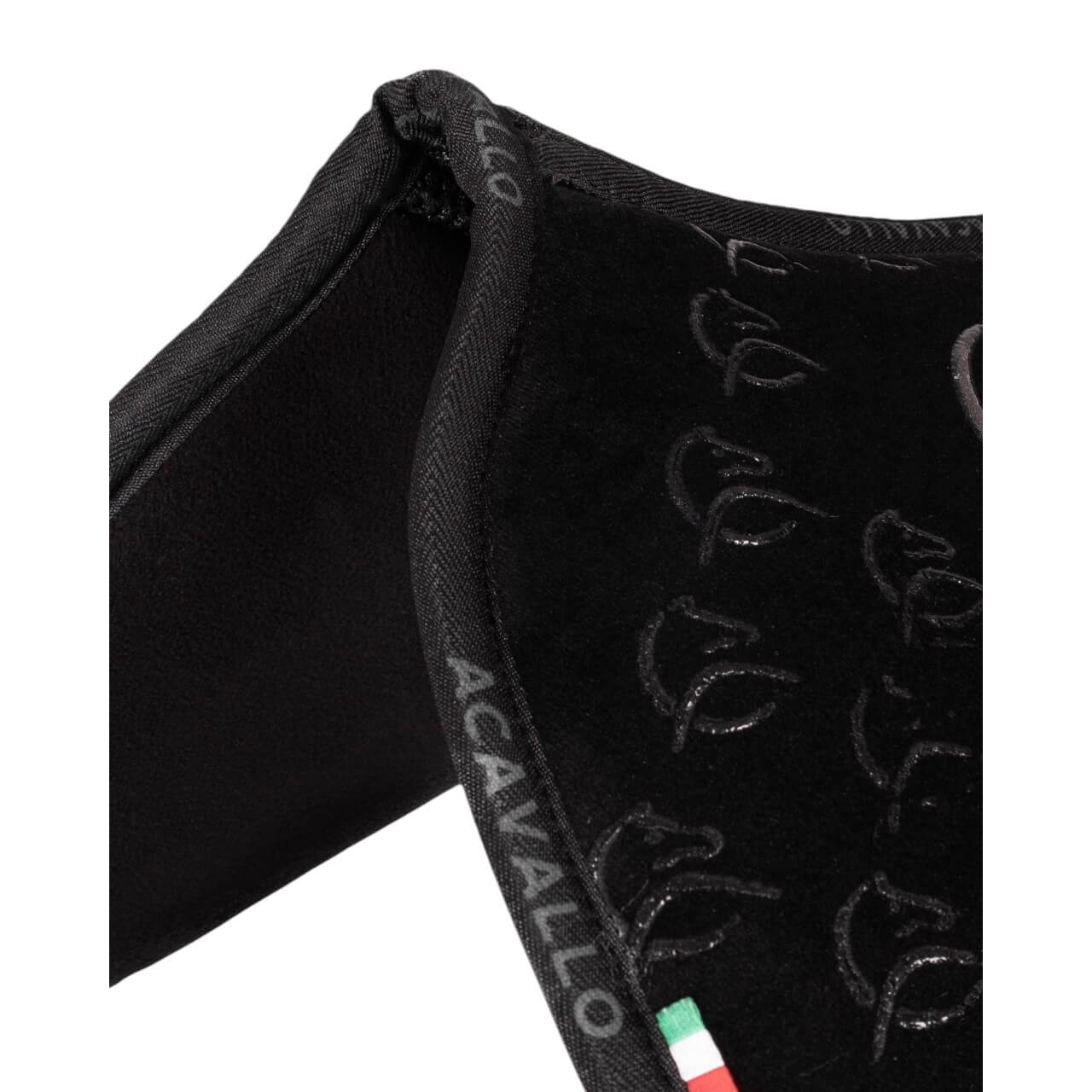 Sattelpad Memory Foam JCCS 3DS Louvre Silicon-Grip Flach