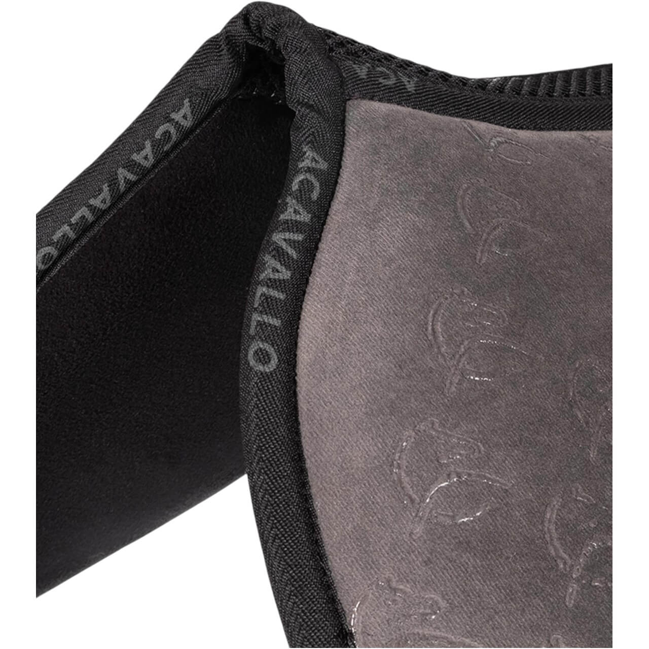 Sattelpad Memory Foam JCCS 3DS Louvre Silicon-Grip Flach
