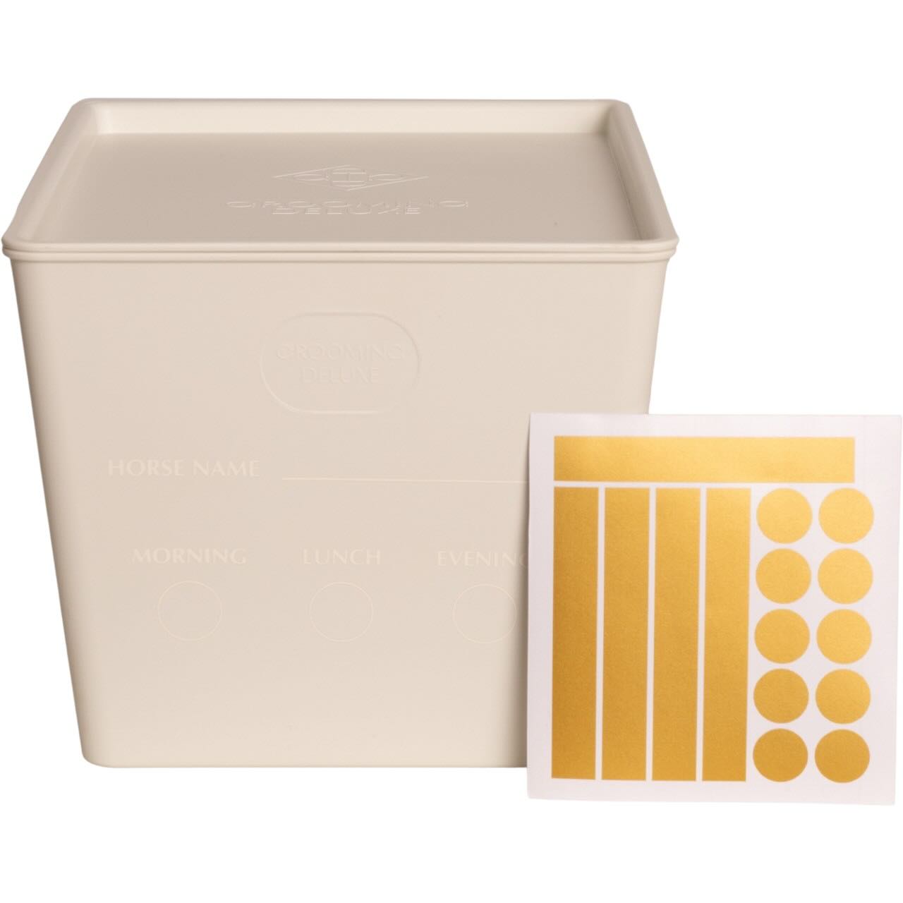 Aufbewahrungsbox mit Deckel Futterbox