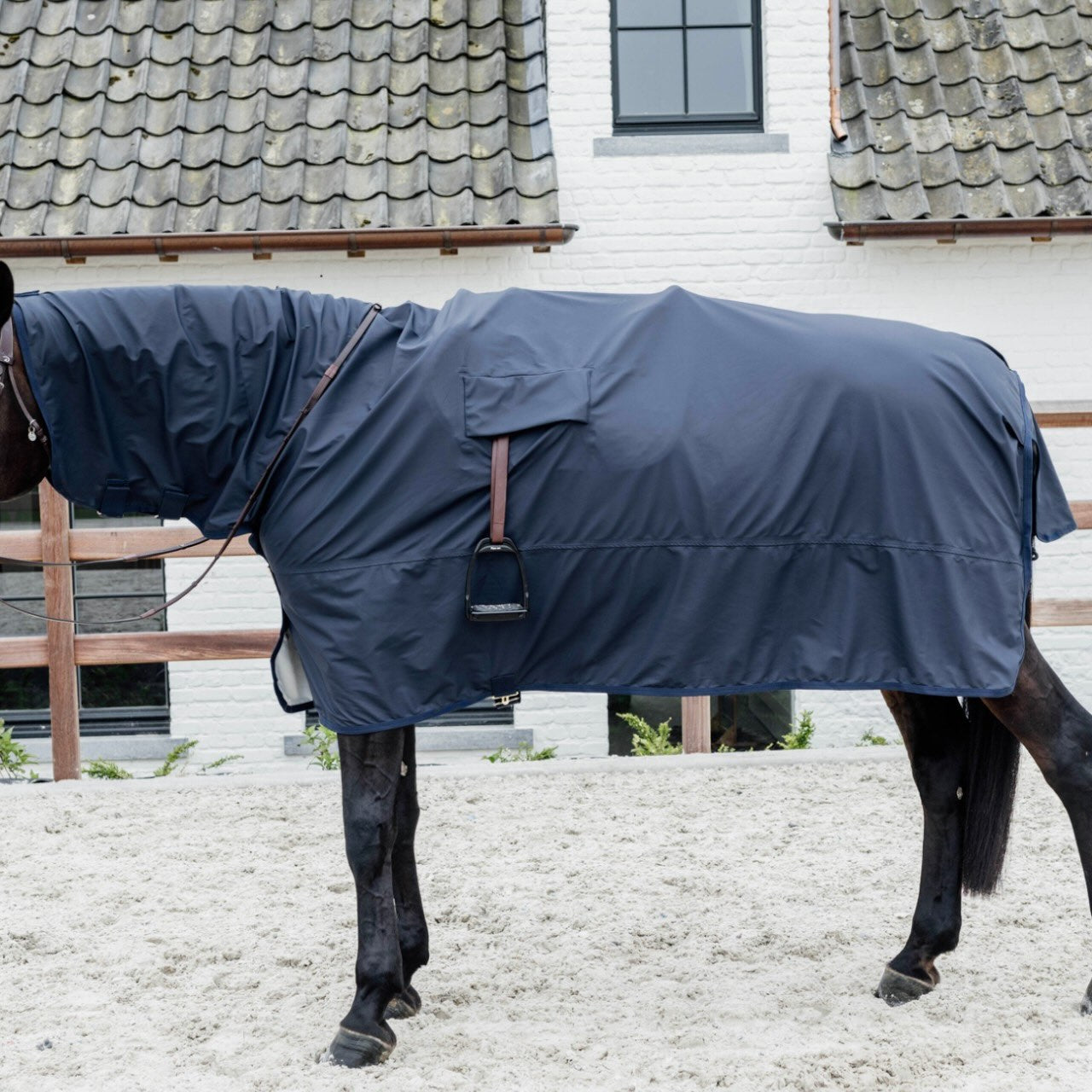 Ausreitdecke 0g Horse Rain Coat Hurricane Regendecke