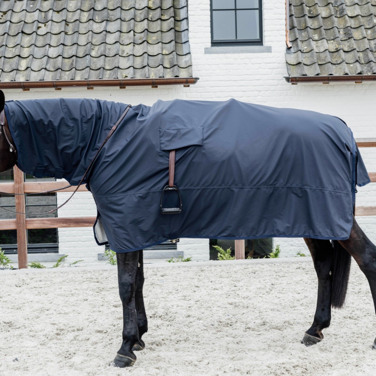 Ausreitdecke 0g Horse Rain Coat Hurricane Regendecke