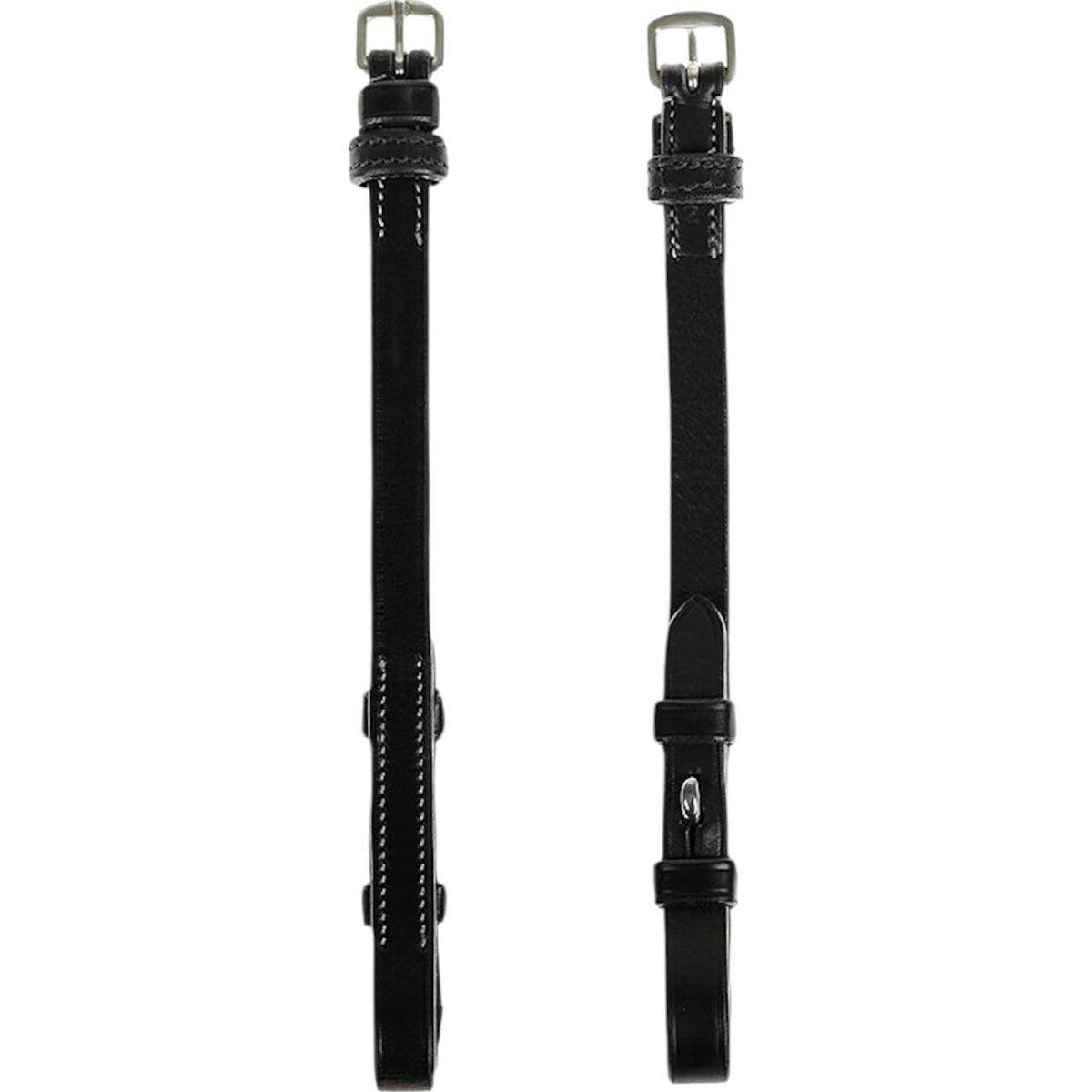 Backenstücke French Hook mit Cradles Weiße Kontrastnähte