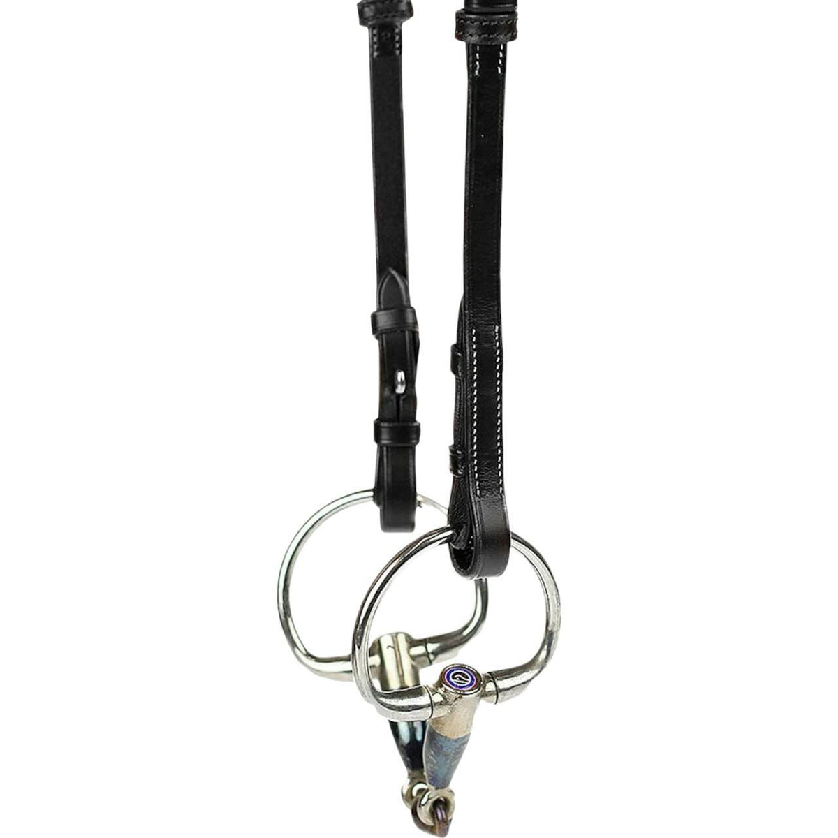 Backenstücke French Hook mit Cradles Weiße Kontrastnähte