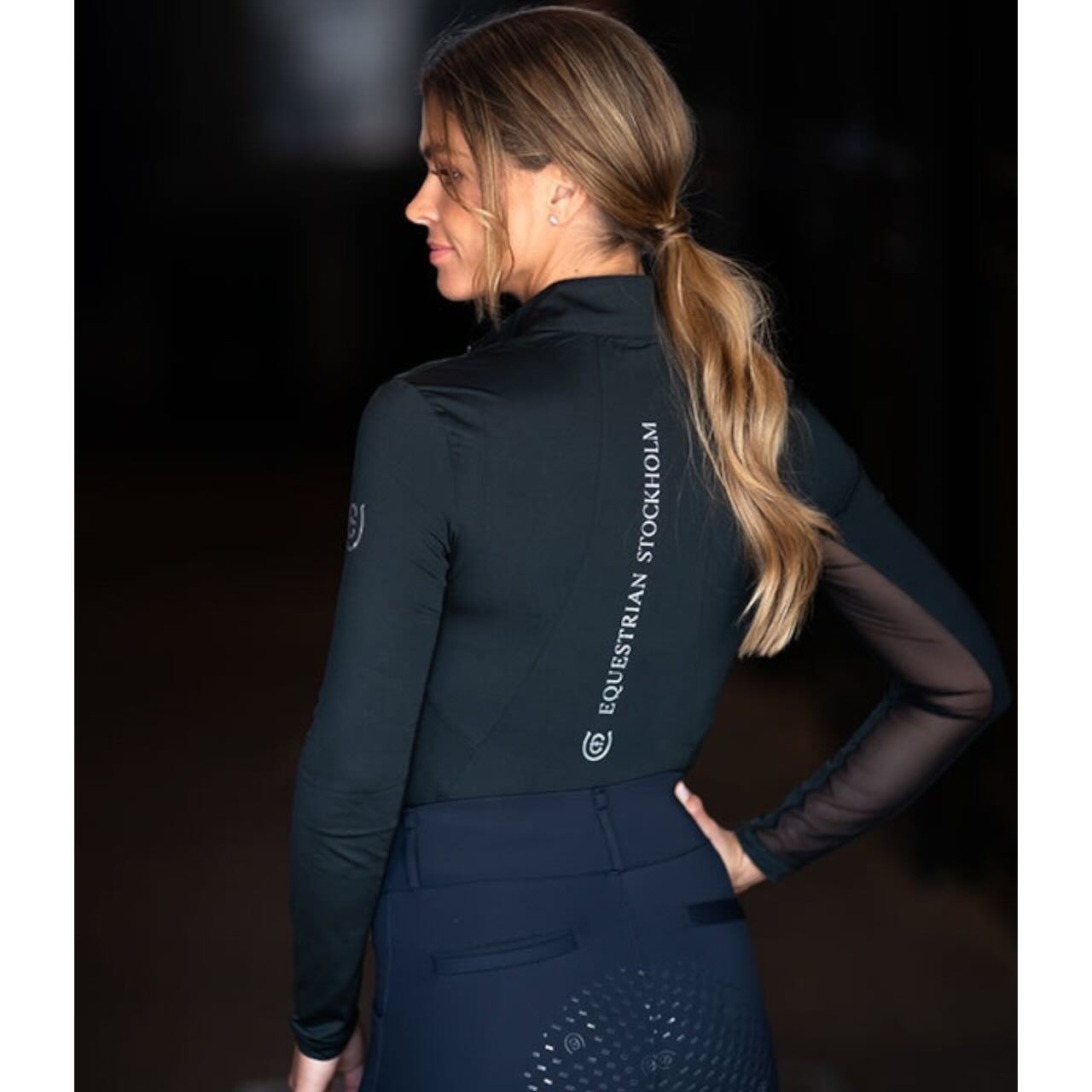 Baselayer Damen Air Breeze Black Edition Longsleeve