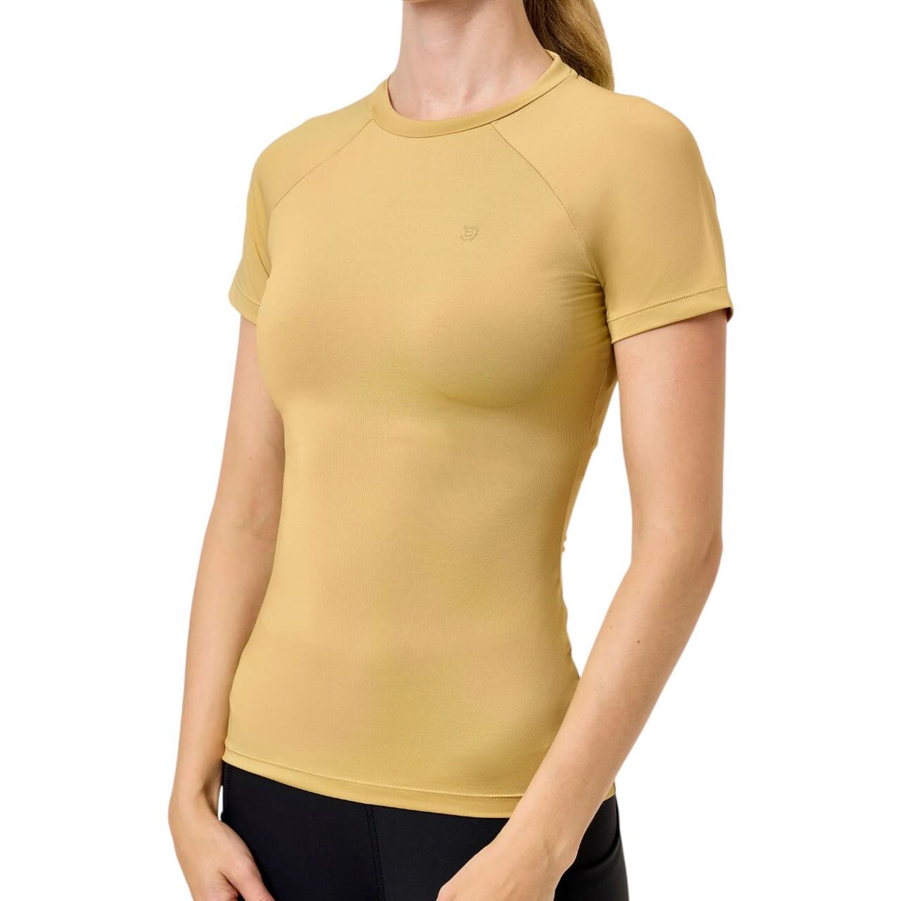 Baselayer Damen Kurzarm Dynamic Midsummer Glow Short Sleeve