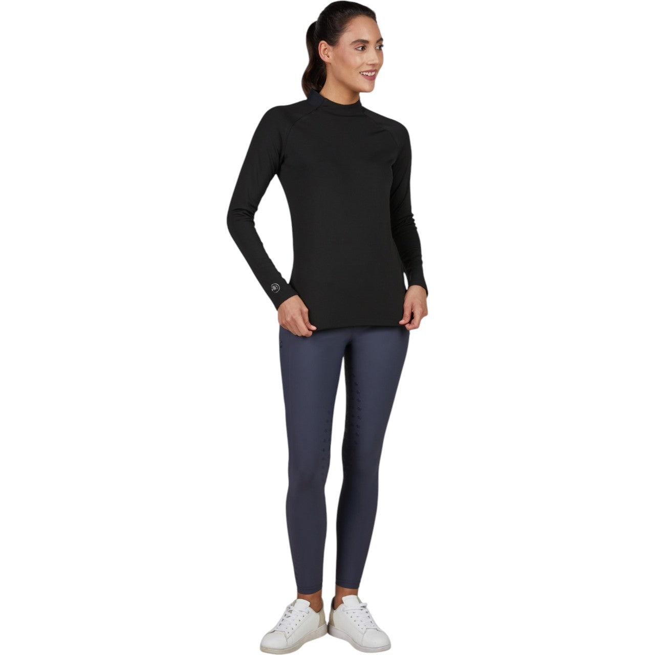 Baselayer Damen Langarm Athleisure HW 2025 Roll Neck Shirt