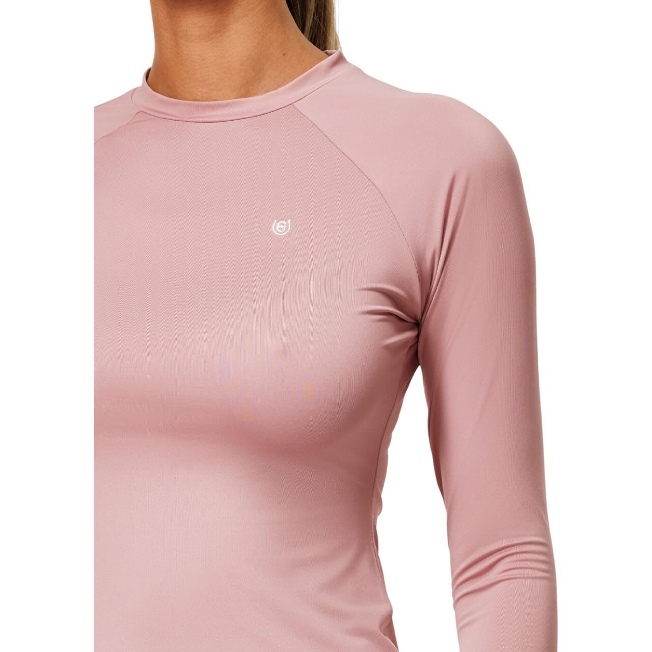 Baselayer Damen Langarm Dynamic Pink Langarmshirt