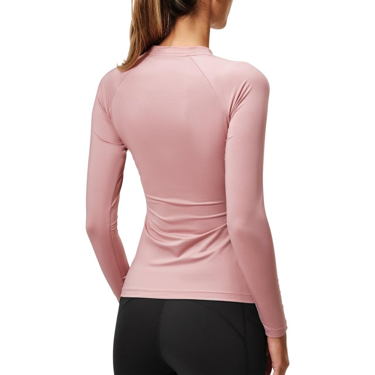 Baselayer Damen Langarm Dynamic Pink Langarmshirt