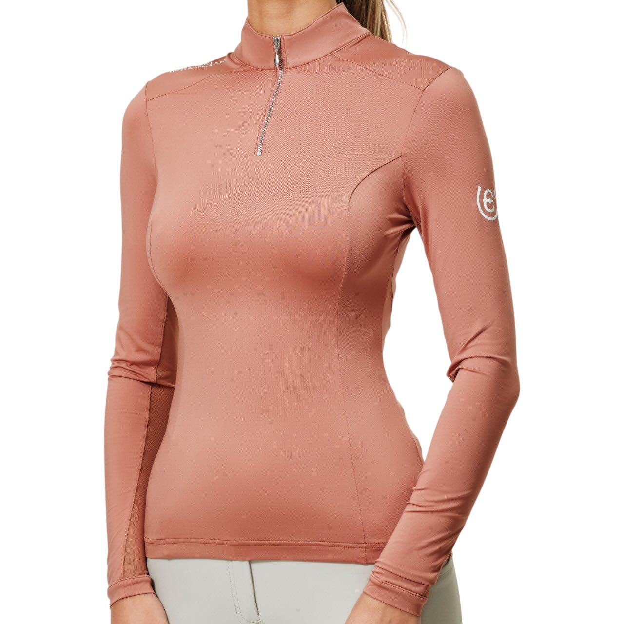 Baselayer Damen Longsleeve Air Breeze Coral Shirt