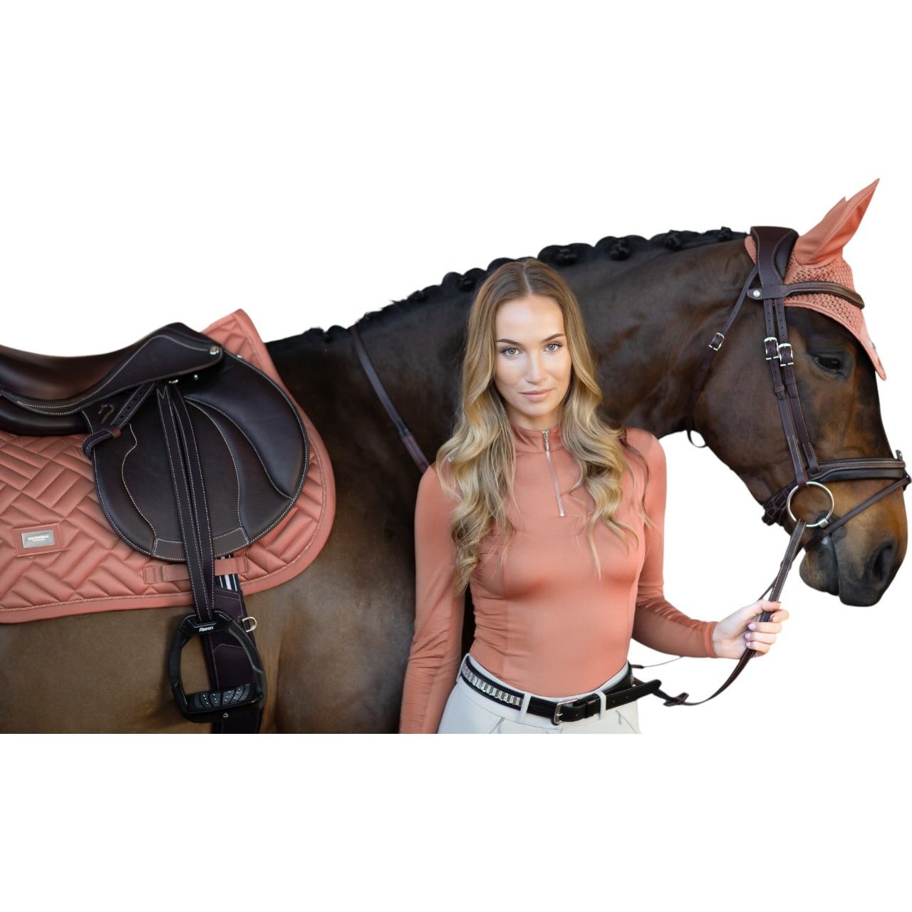 Baselayer Damen Longsleeve Air Breeze Coral Shirt
