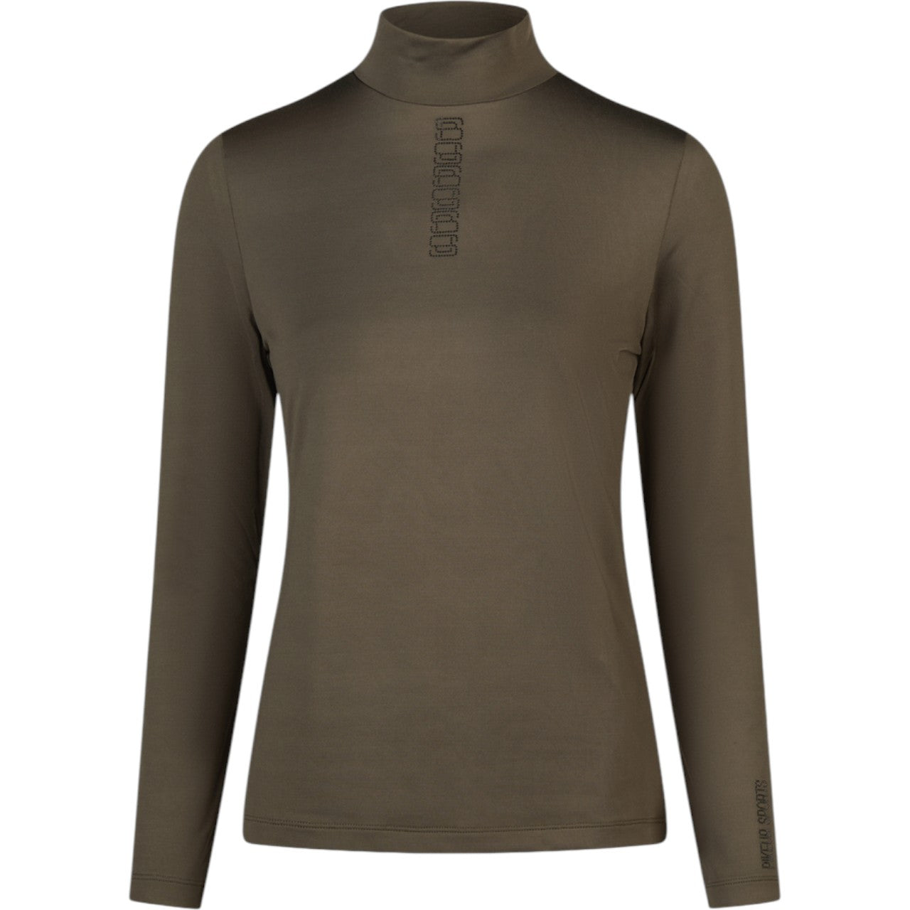 Baselayer Damen Sports HW 2025 Strass Langarmshirt