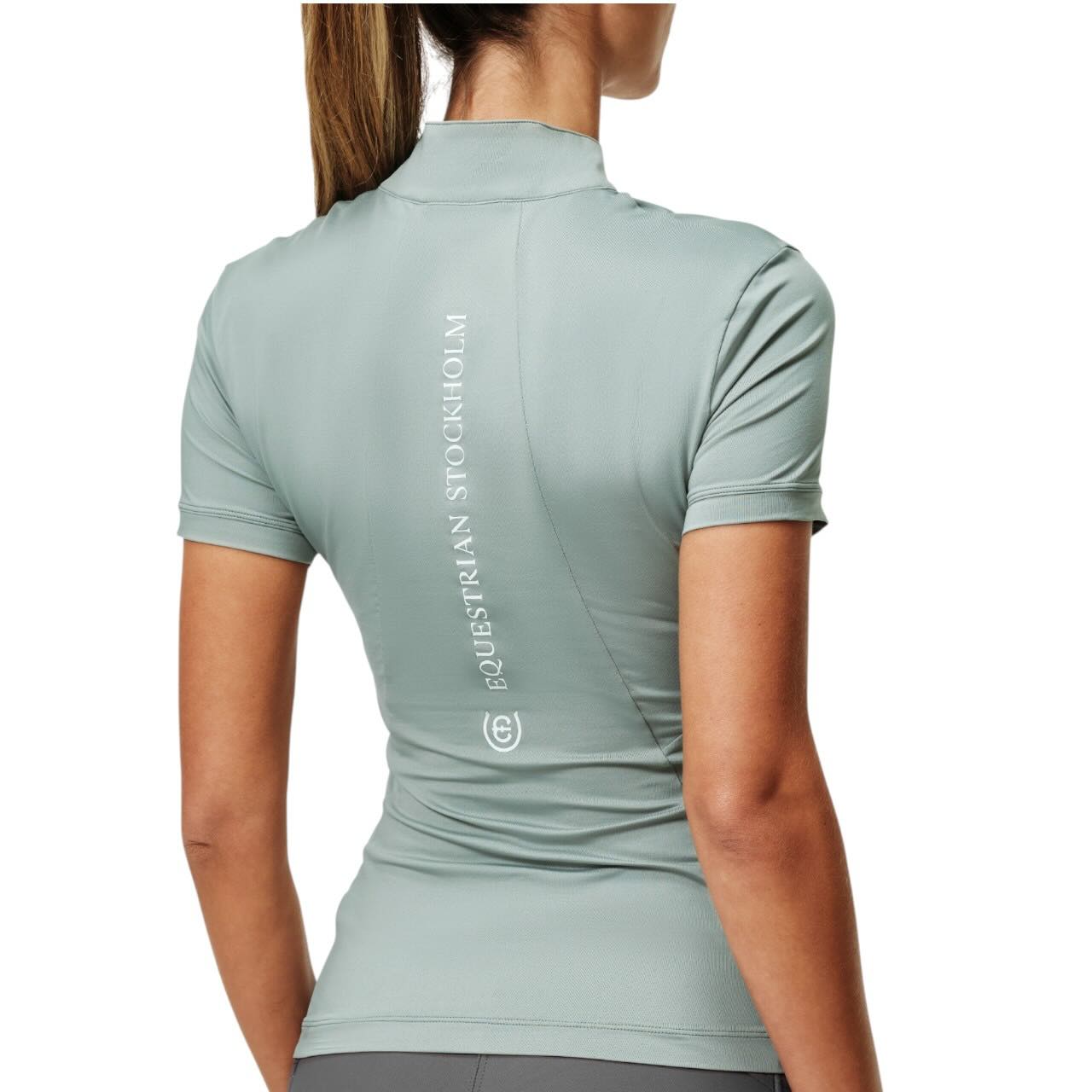 Baselayer Damen Shortsleeve UV Protection Mint Green T-Shirt