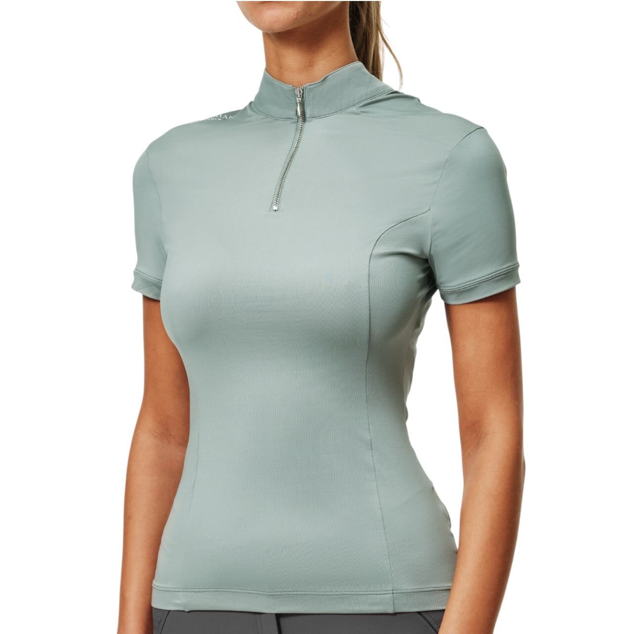 Baselayer Damen Shortsleeve UV Protection Mint Green T-Shirt