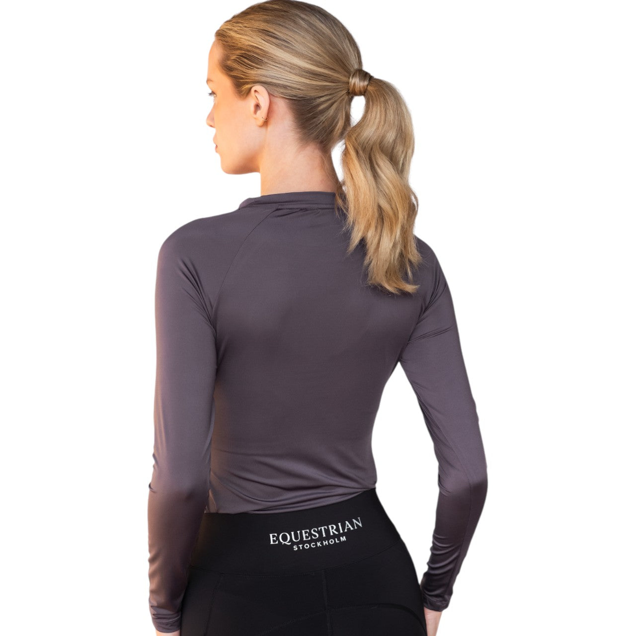 Baselayer Damen Langarm Dynamic Dark Violet Longsleeve