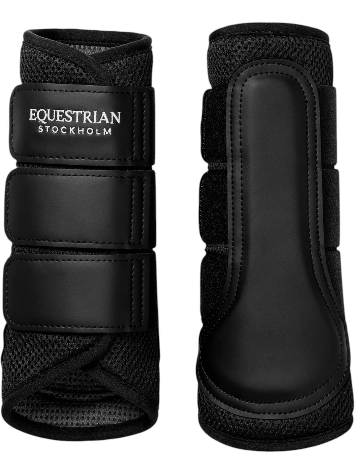 Dressurgamaschen Everyday Black Mesh Brushing Boots