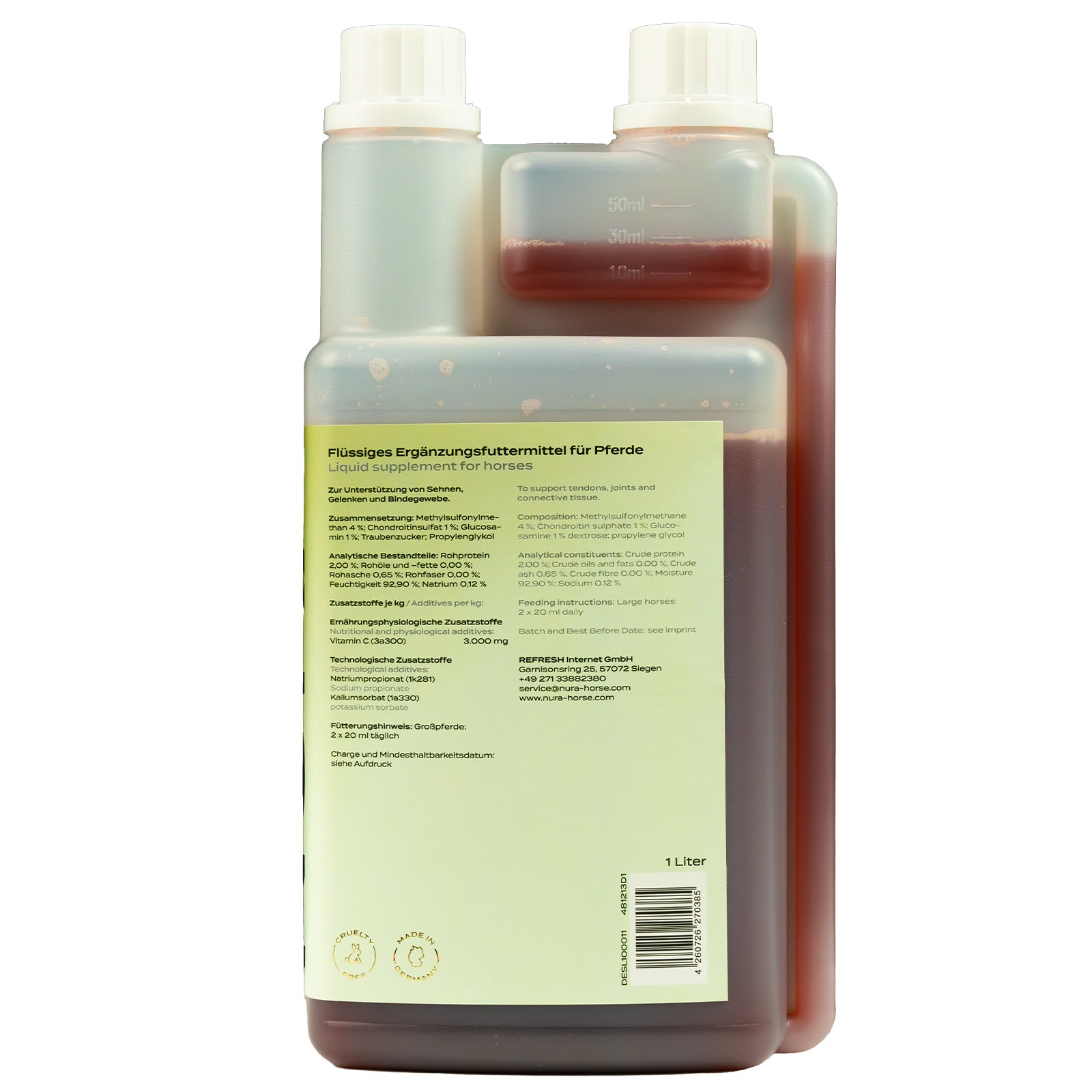 Gelenk Liquid Beweglichkeit Ergänzungsfuttermittel
