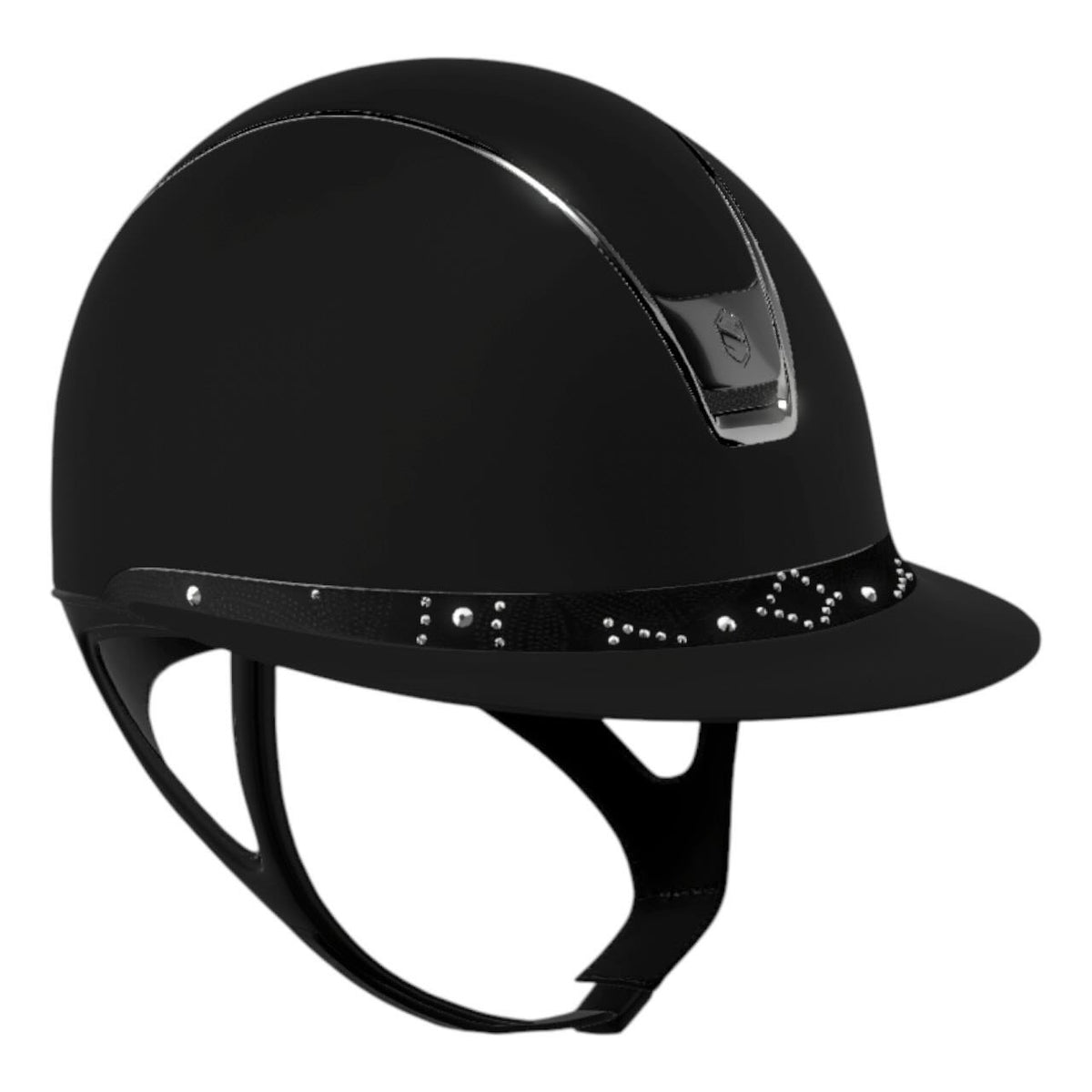 Reithelm Miss Shield 2.0 SM Black FB Celestial Crysatl Black Trim + Blason Black Chrome Konfiguration