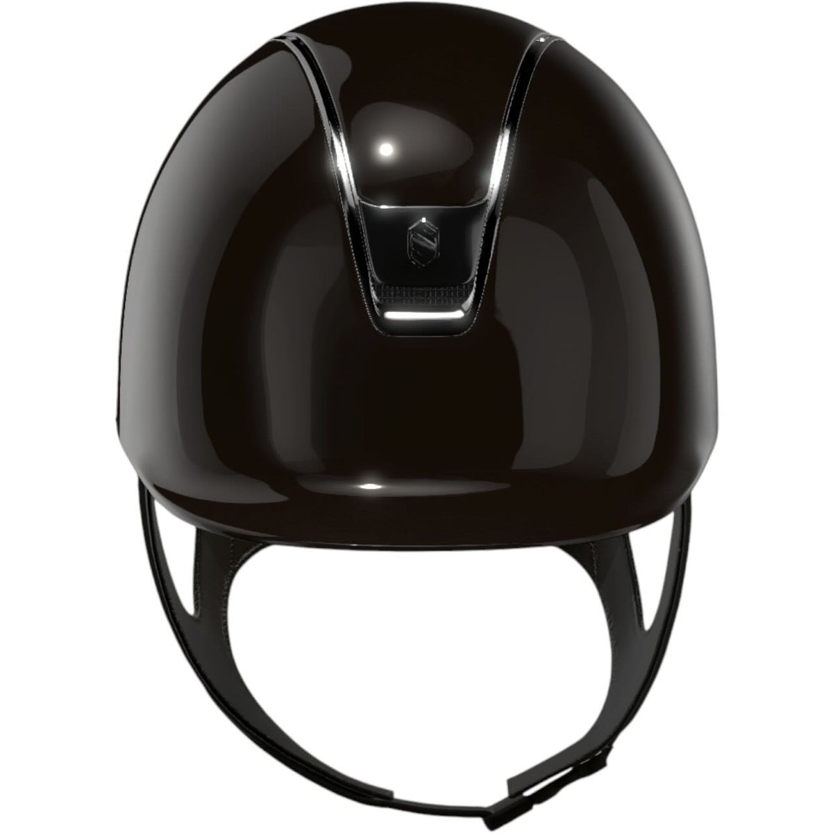 Reithelm 2.0 ShadowGlossy Brown Trim + Blason Chrome Black