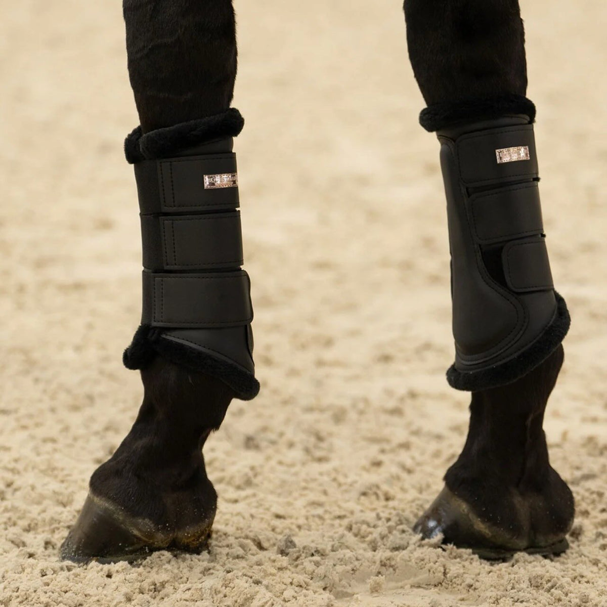 Gamaschen Black Blush Brushing Boots