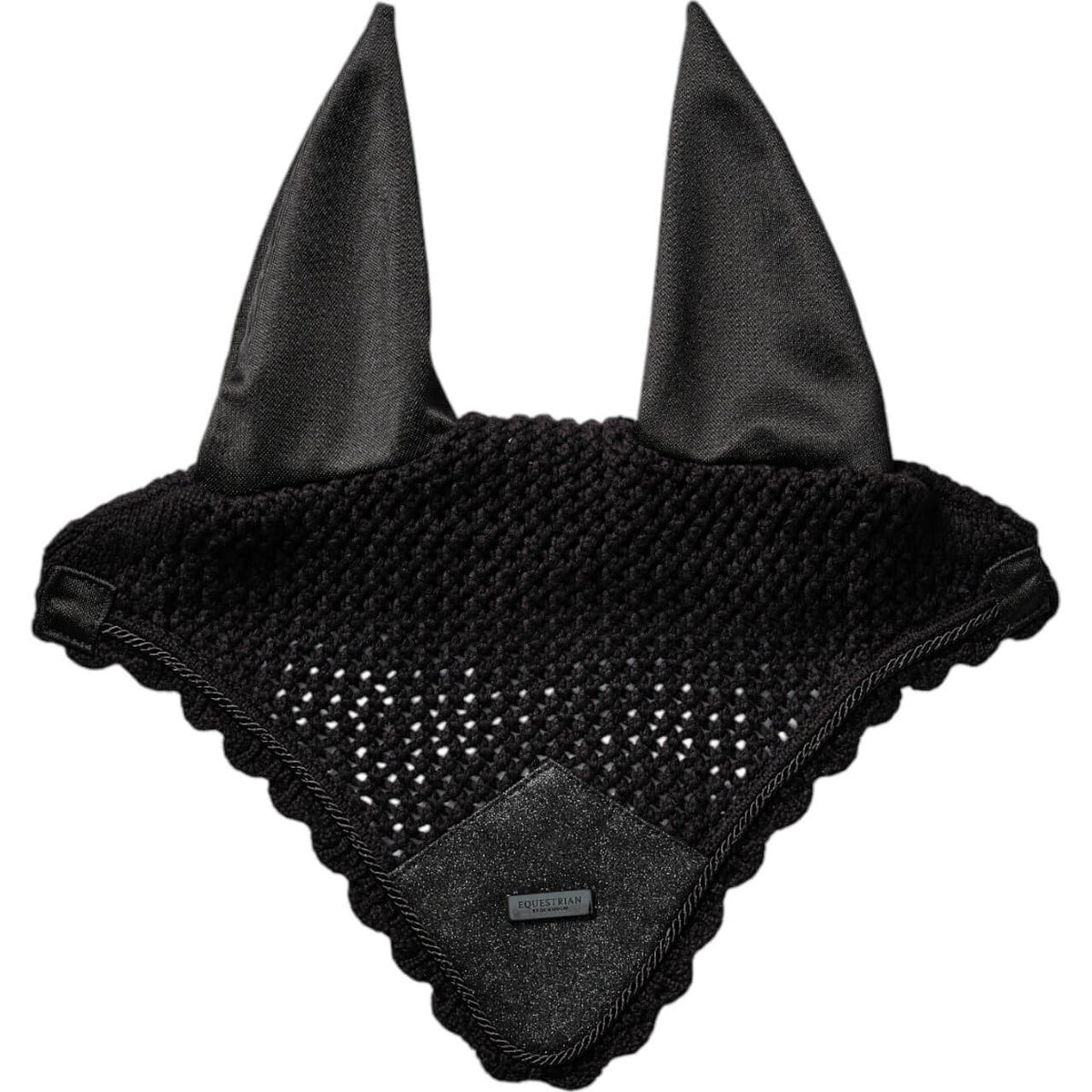 Fliegenhaube All Black Glimmer Fliegenmütze