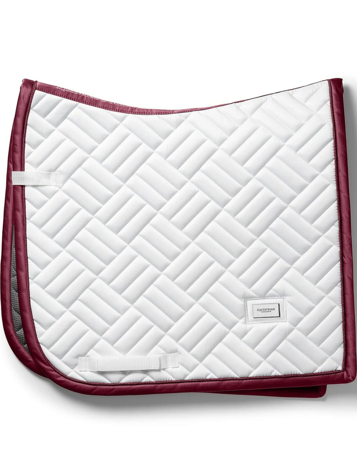 Dressurschabracke Modern White Merlot Schabracke