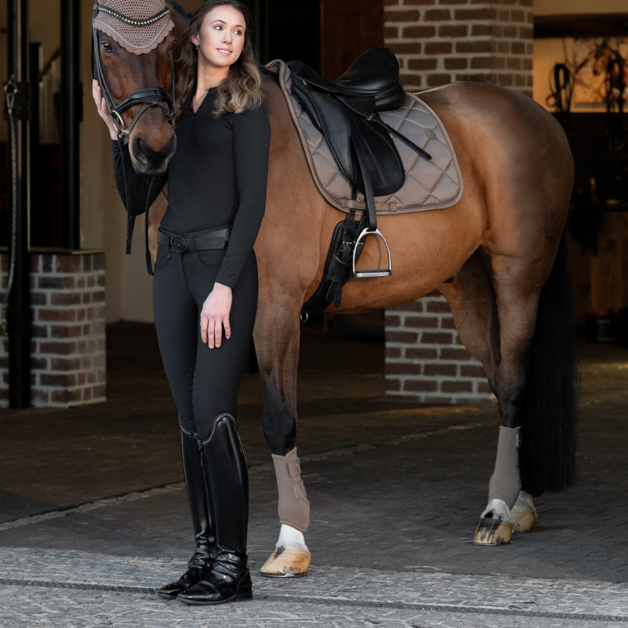 Dressurgamaschen Vorderbein Pro Dressage Platinum 2025 Gamaschen