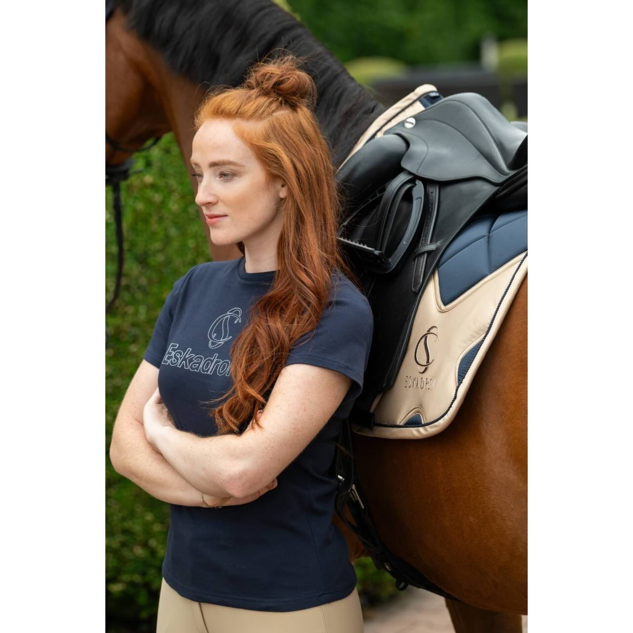 Dressurschabracke Bicross Mattglos Classic Sports FS26 Sattelunterlage
