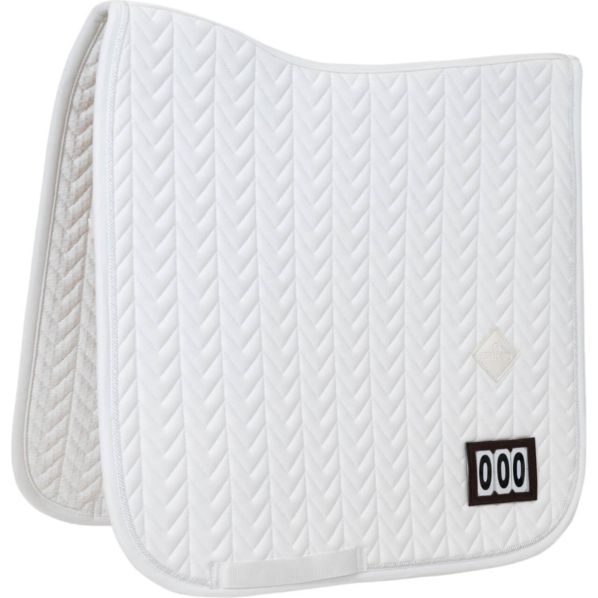 Dressurschabracke Fishbone Competition mit 2 Startummern Dressur Schabracke