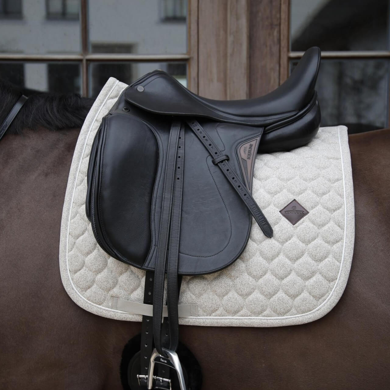Dressurschabracke Melange Schabracke