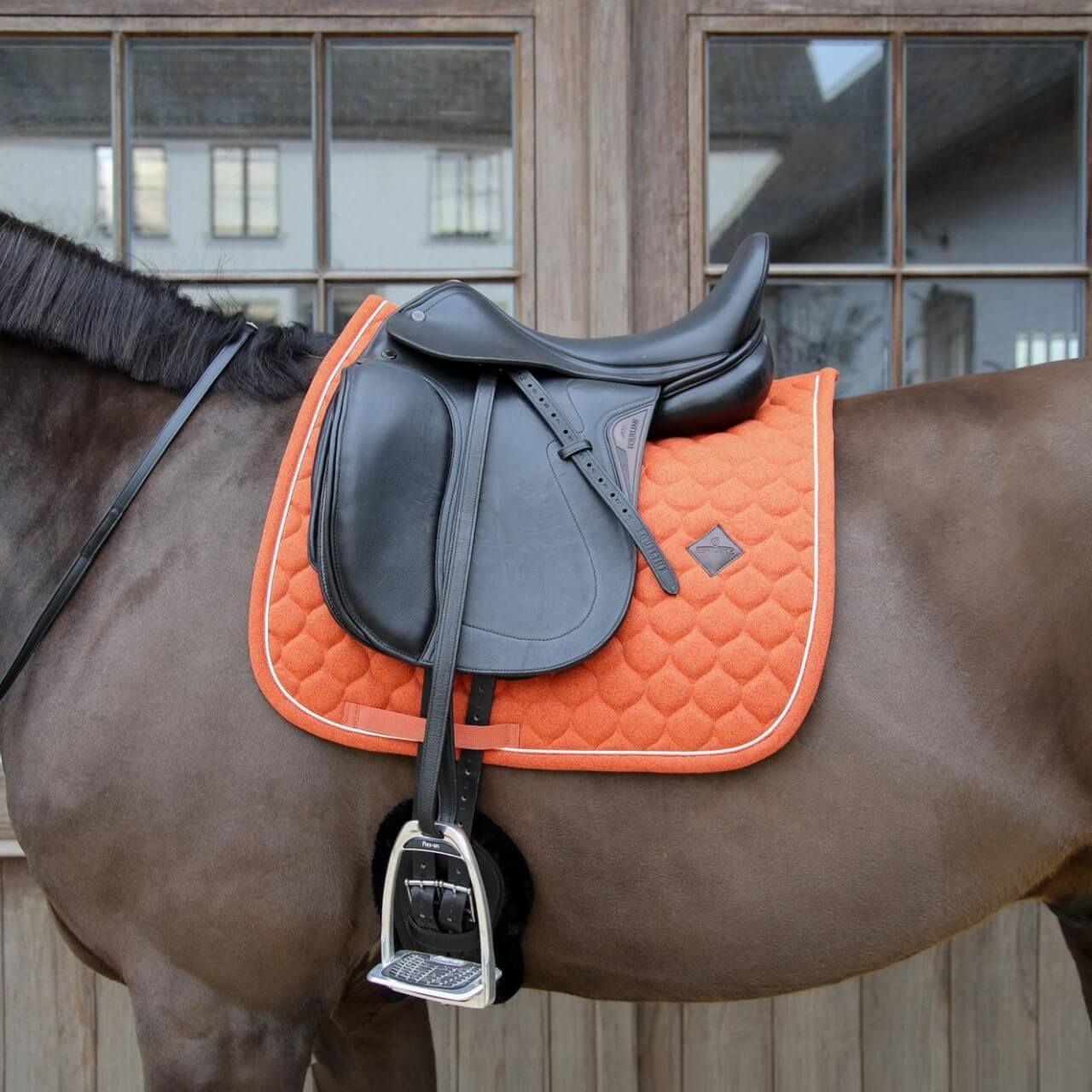 Dressurschabracke Melange Schabracke