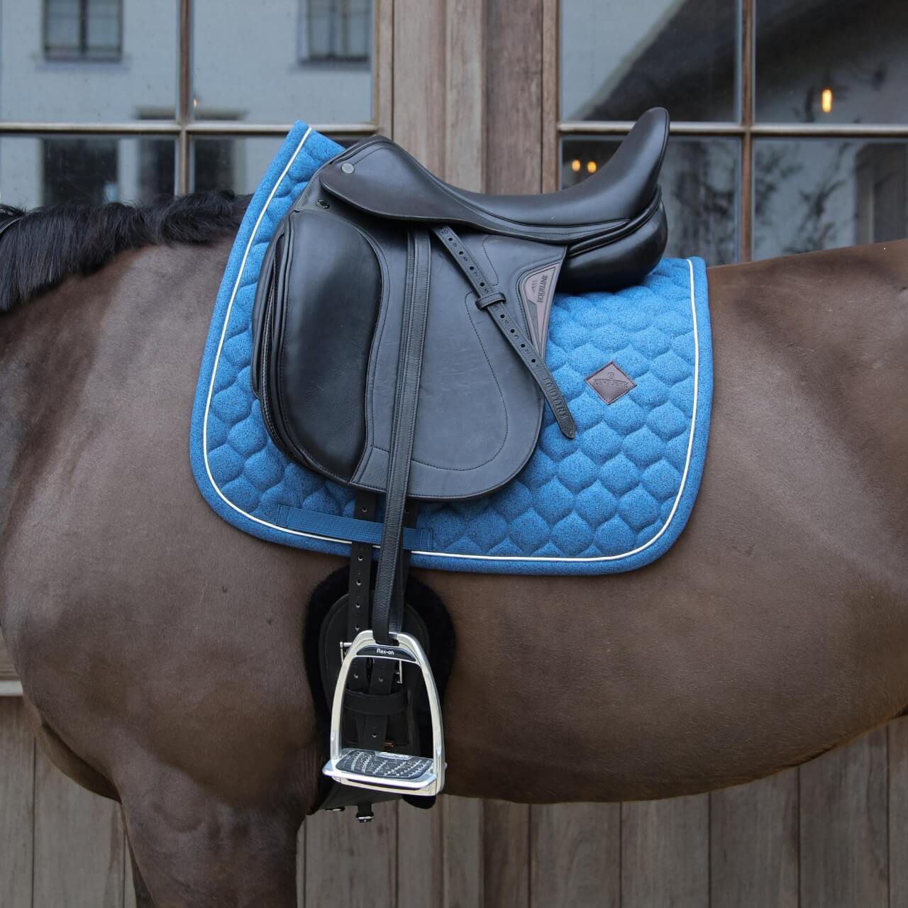 Dressurschabracke Melange Schabracke