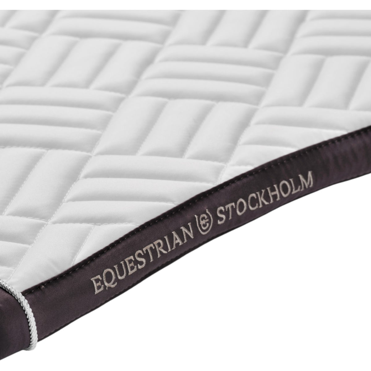 Dressurschabracke Modern White Dark Violet Schabracke