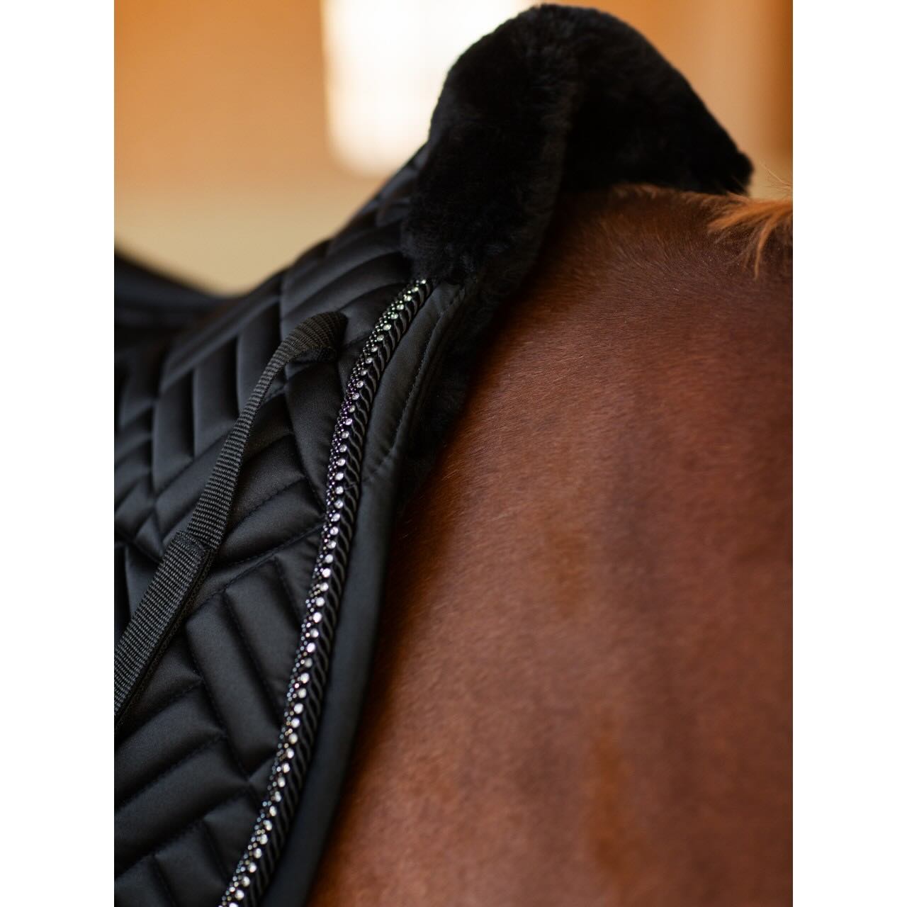 Dressurschabracke Vegan Fur Crystal Schabracke