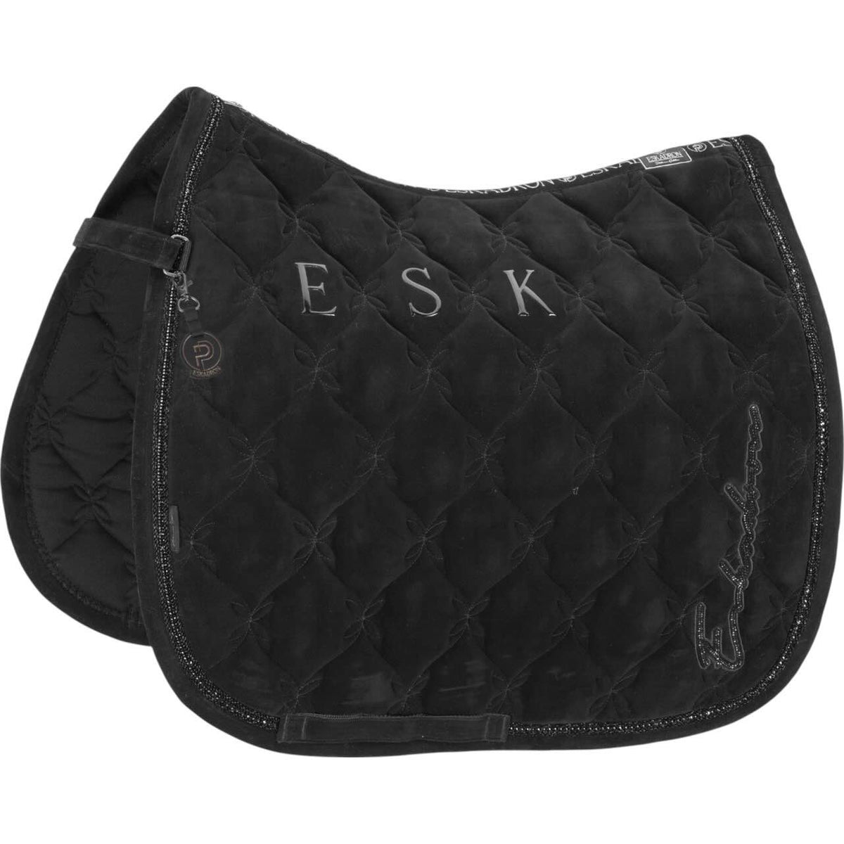 Dressurschabracke Velours Crystal Platinum 2025 Schabracke