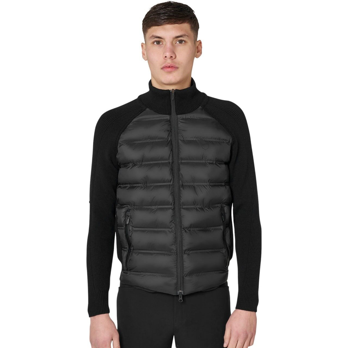Jacke Herren Strickärmel HW26 Pufferjacke