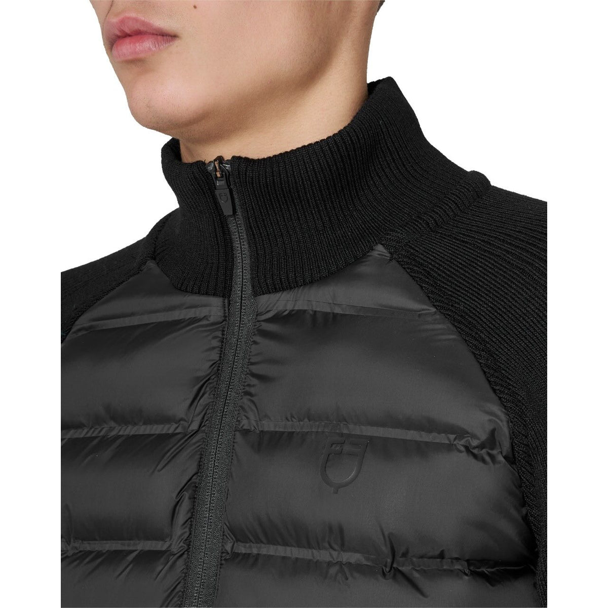 Jacke Herren Strickärmel HW26 Pufferjacke