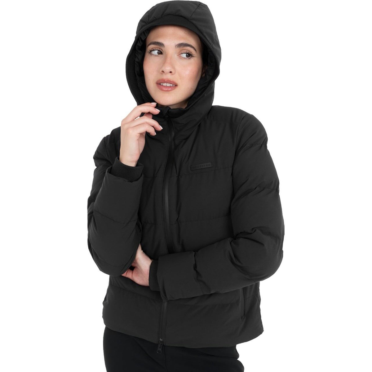 Jacke Damen Kapuze HW26 Pufferjacke