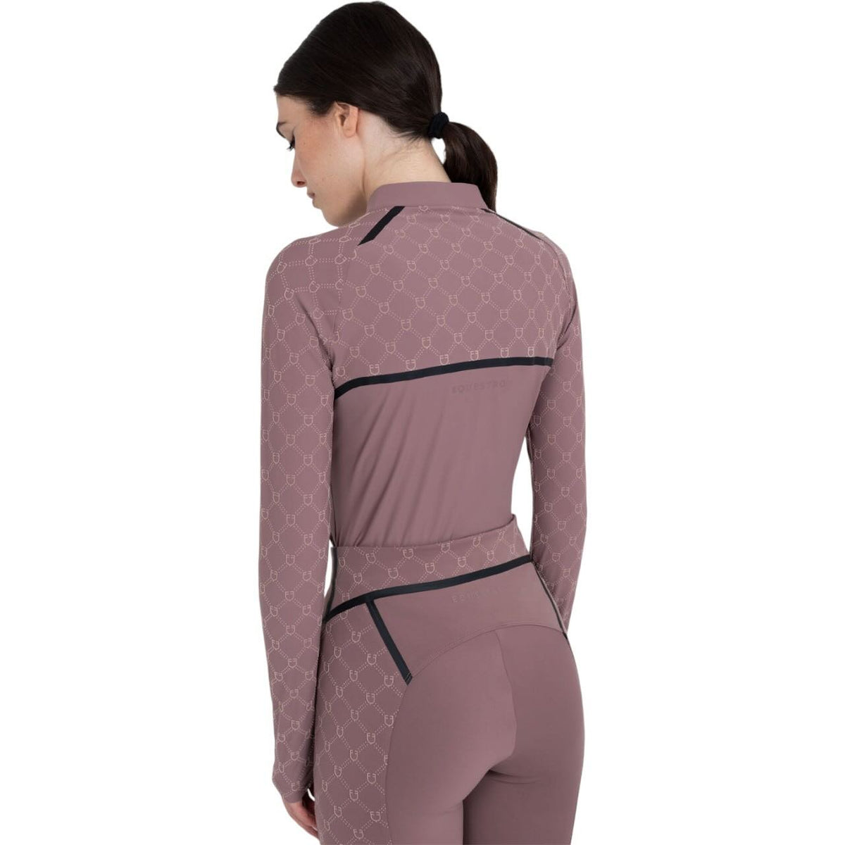 Poloshirt Damen Langarm Monogramm HW26 Trainingspolo